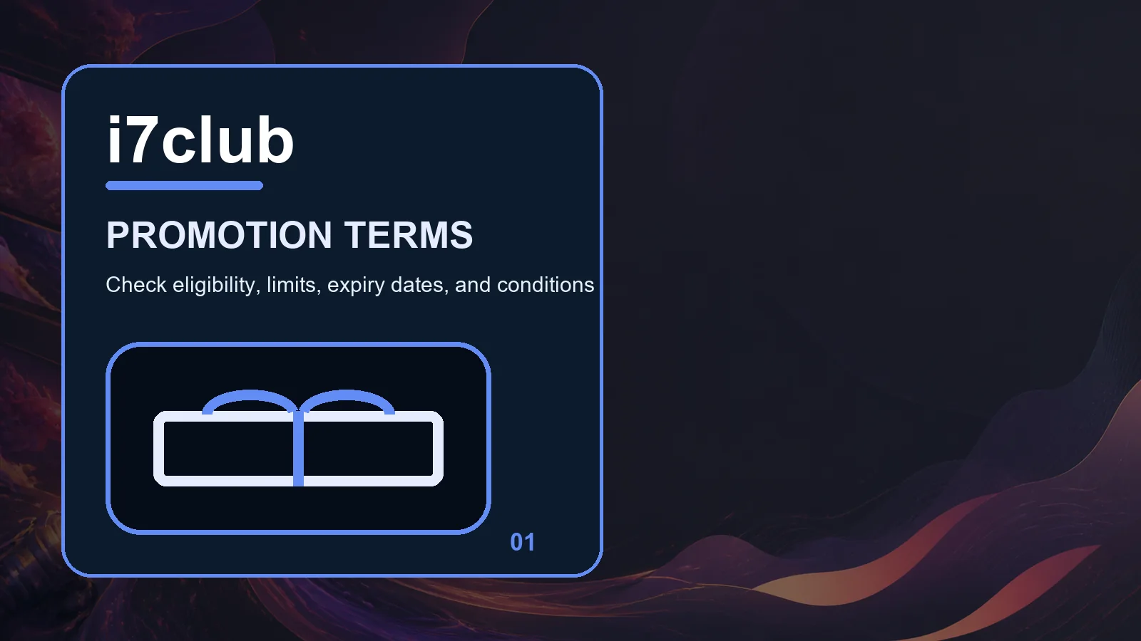 i7club promotions full-width visual guide 1